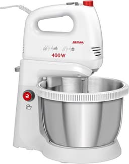 Kneedmachine met Roterende Kom (3.5L) - 400W - 5 Snelheden + Turbo - Inox Accessoires — thumbnail 5