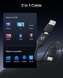 Externe SSD 2TB USB 3.2 Gen2 Hoge Snelheid tot 1000MB/s Draagbare Opslag — thumbnail 2
