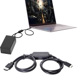 USB-C naar eSATA Kabel - Adapter Converter - Externe Schijven Koppelen - Universele Aansluiting - 1 Meter Lengte - Zwart — thumbnail 4