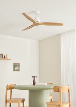 CREATE - Stille plafondventilator van 40 W met technische ABS-bladen, verkrijgbaar in verschillende maten - M - Geen licht - Afstandsbediening - WIND STYLANCE — thumbnail 4