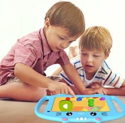 Nexvo® Kindertablet Vanaf 3 Jaar - Ouderlijk Toezicht - Android 13 - Compleet Pakket - Blauw - 26 x 16 x 2 cm — thumbnail 4