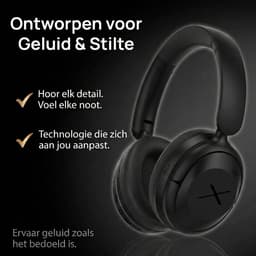 VolkanoX VXH100 - Bluetooth Koptelefoon - Hoofdtelefoon - Over Ear Koptelefoon - Active Noise Cancelling - Oplaadbaar — thumbnail 4