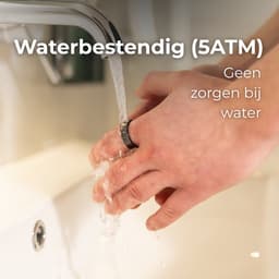 NOLATR Smart Ring LUX – Slimme Ring met Stappenteller, Activiteitstracker & Hartslagmeter – Zonder Abonnement & Nederlandse App – Goud – Maat 11 — thumbnail 5