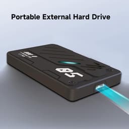Externe Harde Schijf - Draagbare Opslag - Bestanden Opslaan - Snelle USB 3.0 - 25 Inch - Zwart — thumbnail 4