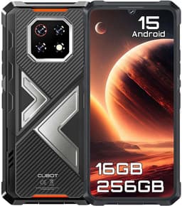 CUBOT Kingkong ES 3 Robuuste Smartphone - 16GB RAM 256GB ROM - 10200mAh 33W Robuuste Telefoon - 6,745inch 120Hz - 4G Dual SIM - 48MP+16MP - IP68/IP69K - Android 15 - NFC GPS - Zwart — thumbnail 1