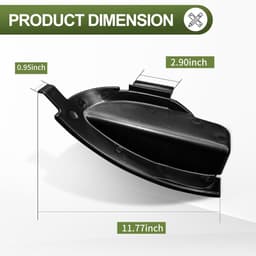 Mulchafdekking Grasmaaier - Grasopvanghoes - Gazon Mulchen - Effectief Grasbeheer - 33 Inch — thumbnail 3