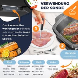 Multicooker 8L met 16 Programma's: Airfryer, Bakken, Grillen, Stomen en Meer — thumbnail 4