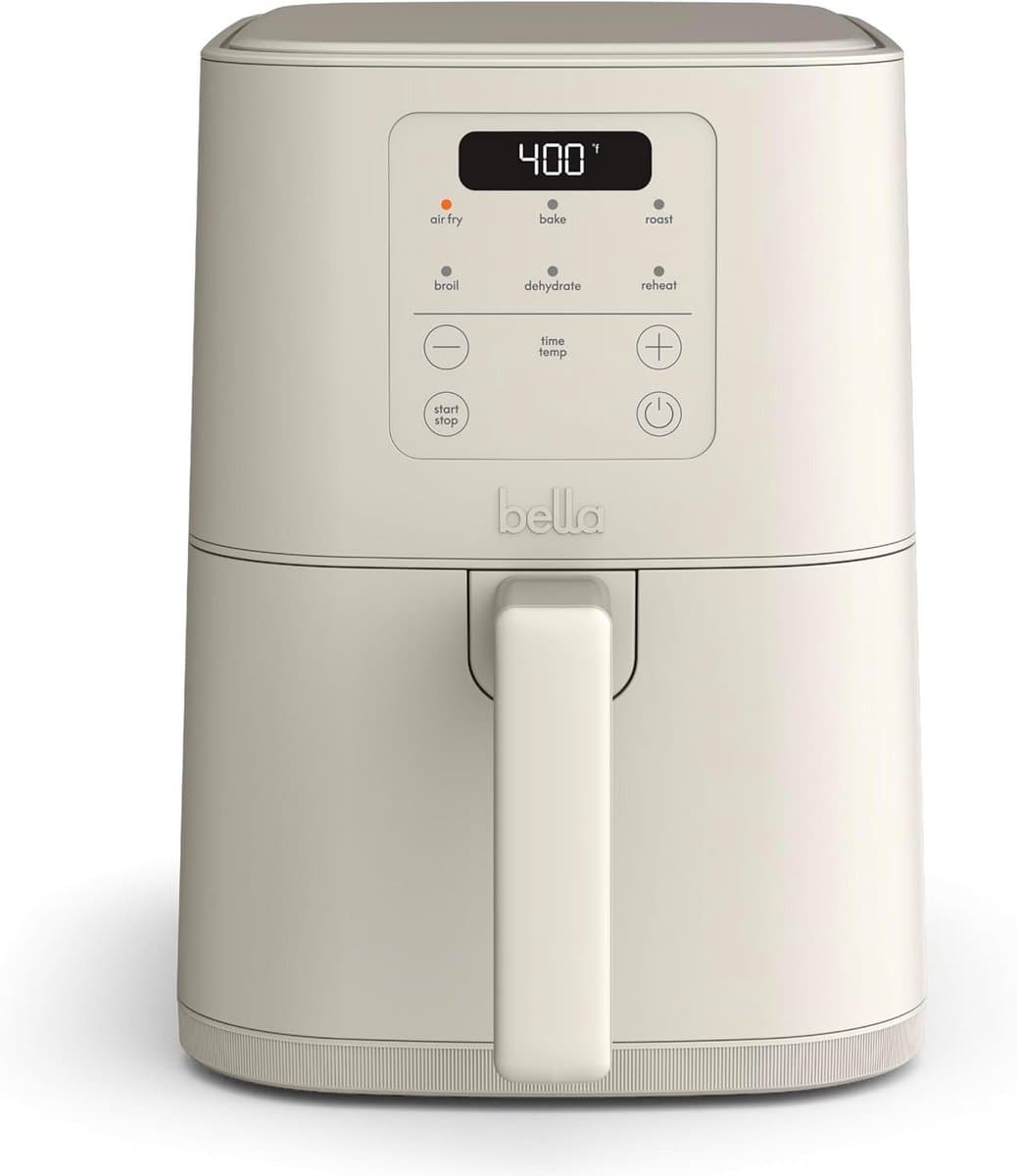 4 Liter Airfryer met Keramische Antiaanbaklaag en Instelbare Temperatuur — afbeelding 1