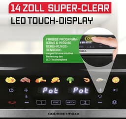 Airfryer met Dubbele Kamer 9L - 8 Programma's en Multi-Color Touchscreen — thumbnail 5