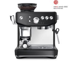 Sage SES876BTR the Barista Express Impress Black Truffle - Pistonmachine - Assisted tamping