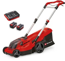 Einhell Professional Accu Grasmaaier GP-CM 36/450 BL Kit - Power X-Change - 36 V/Li-ion - Maaibreedte: 38 cm - Aanbevolen gazonoppervlakte: tot 450 m² - Maaihoogte: 25-75 mm - Incl. 2x 4.0 Ah Accu en 1x DUO-lader — thumbnail 1