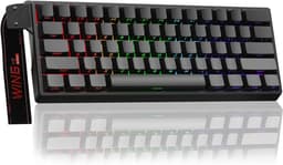 AULA WIN60 HE - 60% Bedraad RGB Gaming Toetsenbord - Hall Effect Rapid Trigger - Magnetische Toetsen - Gasket - Hot Swap - 8K Hz Polling Rate - QWERTY Toetsenborden - Zij Bedrukte toetsen - 61 Keys - Zwart — thumbnail 1