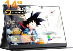 UPERFECT Portable Monitor J03 14.0" FHD 60Hz Spiegel draagbaar monitor IPS 100% sRGB with Dual USB-C/for Laptop/Switch/MacBook — thumbnail 1