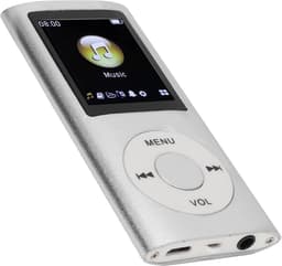MP3 Speler - Bluetooth - Incl. 32GB SD Kaart - USB - Shuffle - Incl. Oordopjes - Voice recorder - Dictafoon - Draagbaar - Ideaal voor Sport, Kinderen en Volwassenen - wit — thumbnail 5