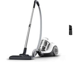Nexvo® Steelstofzuiger met snoer - Steelstofzuiger - Stofzuiger - Wit - 46cm x 29cm x 34cm