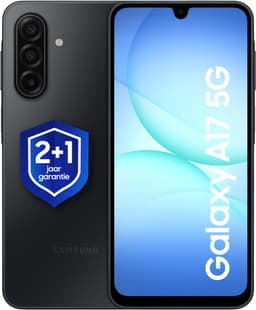 Samsung Galaxy A17 5G - 128GB - Black + 1 jaar extra garantie — thumbnail 1
