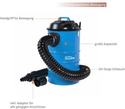 Gude afzuiginstallatie / Hout afzuiging / Werkplaats afzuiging / Stofafzuiging GAA 55 - 1200 watt - — thumbnail 3