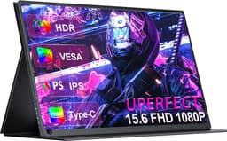 UPerfect 15,6" Portable Monitor – Draagbare Monitor & Draagbaar Scherm voor Werk, Gaming & Entertainment — thumbnail 1
