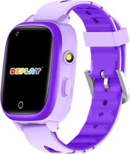 DEPLAY 4G KidsWatch Hero - GPS Horloge Kind - Smartwatch Kinderen - Kinderhorloge - Smartwatch Kind - Kinder Smartwatch - Paars — thumbnail 1