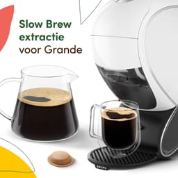 Krups NESCAFÉ Dolce Gusto NEO YY5679 - Latte Koffiemachine - Wit - Speciaal ontworpen voor liefhebbers van zwarte koffie en melkspecialiteiten — thumbnail 4