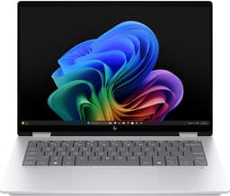 HP OmniBook X FlipNGAI 14-fm0670nd Copilot+ PC Intel Core Ultra 7 256V Hybride (2-in-1) 35,6 cm (14") Touchscreen 3K 16 GB LPDDR5x-SDRAM 1 TB SSD Wi-Fi 7 (802.11be) Windows 11 Home Zilver QWERTY — thumbnail 1