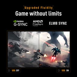 ASUS TUF Gaming VG27AQL5A - QHD Gaming Monitor - 210 Hz - FreeSync Premium - USB Hub - 27 inch — thumbnail 4