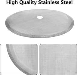 NTHProducts - French Press Vervangfilter - Koffiezetter - Rvs en duurzaam - 1 liter - 6 stuks - Ideaal voor koffieliefhebbers - Voor 8 kopjes — thumbnail 2