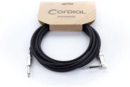 Cordial EL PR Elements Instrumentenkabel 6.3 mm Jack Recht/Haaks Zwart — thumbnail 4