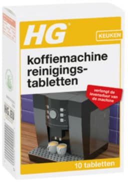 HG Koffiemachine Reinigingstabletten 10 tabletten - Voordeelverpakking - 4 stuks — thumbnail 2