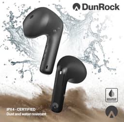 DunRock Semi - Half In Ear Draadloze Oordopjes met ANC Noise Cancelling en Multipoint — thumbnail 5