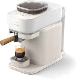 PHILIPS  BAR302/20 Baristina - Semi-automatische espressomachine - Premium Wit — thumbnail 1