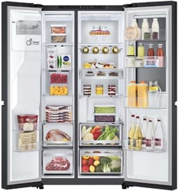 LG Amerikaanse koelkast GSXE90EVAD - 628L - Zwart - InstaView™ - ThinQ™ - DoorCooling — thumbnail 3