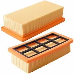 Vervangfilters - 2 stuks - geschikt voor Kärcher AD 3200, AD 3 Premium en AD 4 Premium stofzuigers — thumbnail 1
