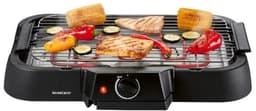SILVERCREST® KITCHEN TOOLS Elektrische BBQ - Barbecue - Kenmerk: ook als tafel BBQ te gebruiken - Grilloppervlak: 41 x 24 cm - Hoogte met onderstel: 75 cm - Oververhittingbeveiliging - Uitneembare opvangbak voor vet - Plateau voor BBQ gereedschap — thumbnail 4