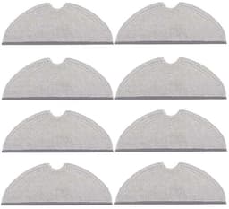 Dweil - 8 Stuks - Dweildoek - Vervangende Onderdelen Voor Dweilen - Vervangende Accessoires Geschikt voor De Xiaomi Roborock S5, S50, S51, S55, S6, S6 Maxv, S5 Max, Q7 Max / Q7 Max+ Veegmachines — thumbnail 1