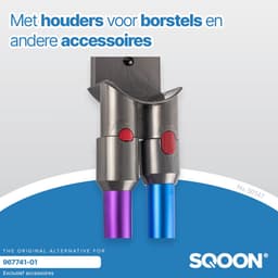 SQOON® Wandhouder voor Dyson V7 & V8 Series - Geschikt voor laadstation - Model 967741 — thumbnail 5
