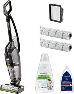 BISSELL CrossWave HydroSteam Steelstofzuiger met Dweilfunctie - Vloerreiniger met Snoer - Stoomreiniger Zonder Zak - Reinigingsmachine voor Tapijt, Tegels & Houten Vloeren - Multi Surface Vacuum Cleaner - Krachtige 1100W Motor - 3528N — thumbnail 1