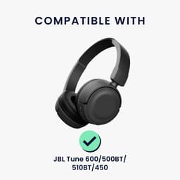 kwmobile Hoes voor JBL Tune 600 / 500BT / 510BT / 450 Tas – Case voor Headset van Metallic Kunstleer en Nylon – meerkleurig — thumbnail 5