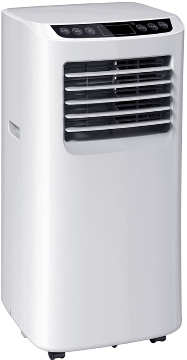 Cooli® S1 - Mobiele Airco – Airconditioning - 7000 BTU – Voor Slaapkamer & Woonkamer – Tot 30m² – 3-in-1 functie: Koelen, Ventileren, Ontvochtigen – Incl. Afdichtingskit, Afstandsbediening & Timer – Wit — afbeelding 1