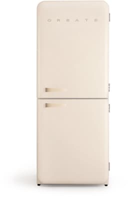 CREATE - Koelkast in retro stijl - FRIDGE RETRO COMBI 401 L — thumbnail 1