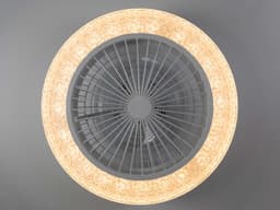 EGLO Manzanilla Plafondventilator met lamp - Ø 55 cm - Kristal effect - Dimbaar - Instelbaar wit licht - Energiezuinig — thumbnail 4