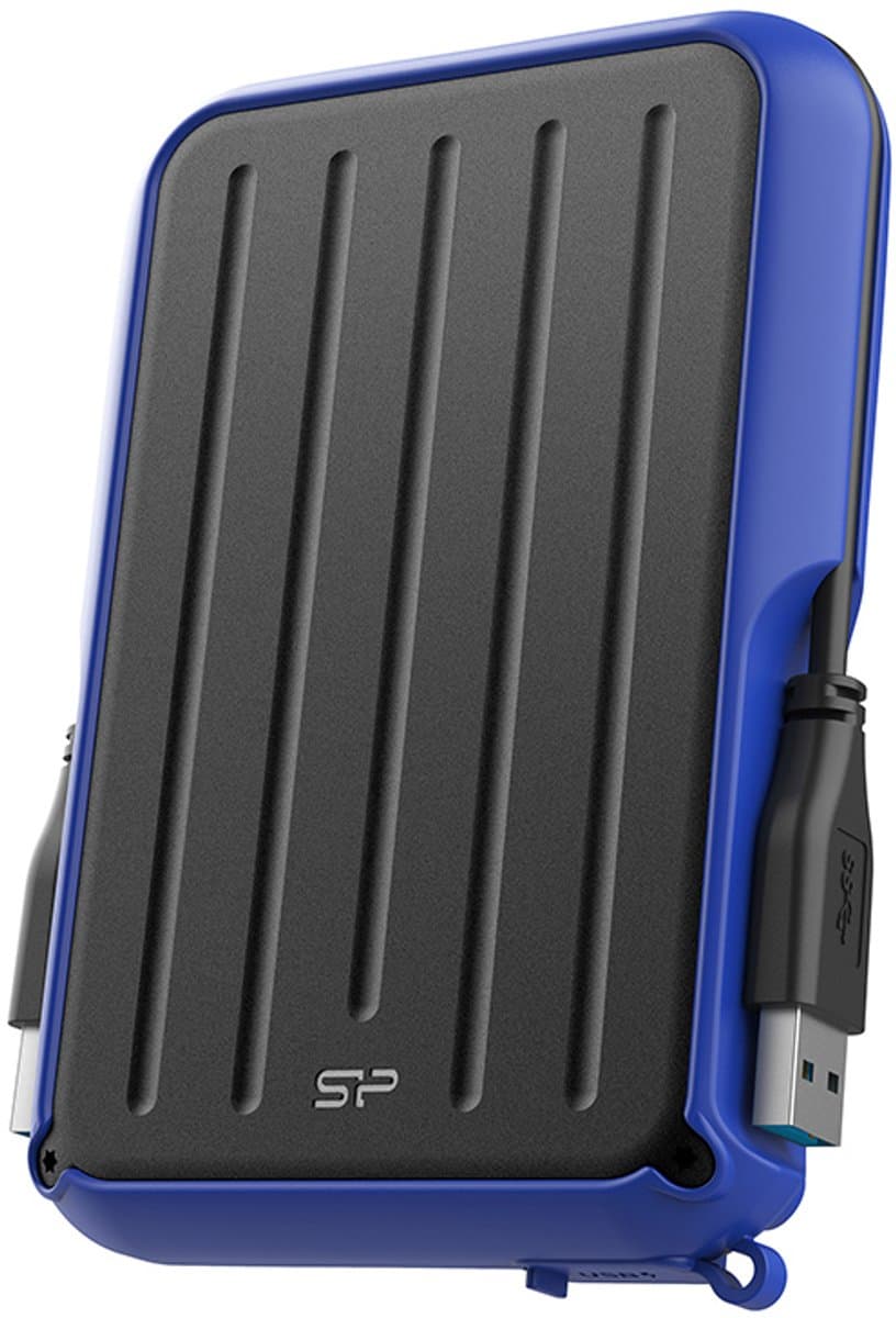 Silicon Power - Armor A66 - Portable USB 3.2 - Externe Harde Schijf - 4TB - Blauw — afbeelding 1