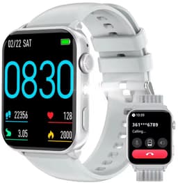 Blackview Watch - R30MAX - Smartwatch - Stappenteller - Slaapmonitor - Saturatiemeter - Compatibel met alle smartphones - Activiteitentracker - Dames en heren - Zilver — thumbnail 1
