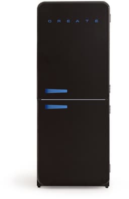 CREATE - Koelkast in retro stijl - FRIDGE RETRO COMBI 401 L — thumbnail 1