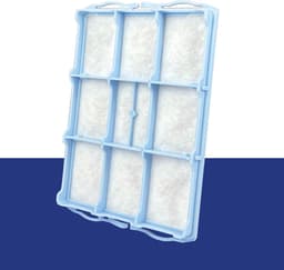Multaparts® motor filter geschikt voor Bosch / Siemens - set van 2 stuks- | Filter in kunststof frame voor achter de stofzak | Afmetingen 15,4 x 10,7 x 1,5 cm | Alternatief voor 00608784 (608784), 00578863 (578863) en VZ01MSF — thumbnail 5