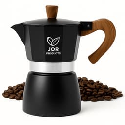 JOR Products® Percolator + Inductieplaat - Koffiezetapparaat - Koffiemachine - Koffiebonen - Koffie - Camping - Reizen - Travel - Espresso — thumbnail 1