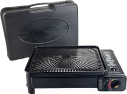 Borvat® Draagbare Gasgrill – Campinggrill voor Outdoor Koken – Compacte Tafel BBQ — thumbnail 1