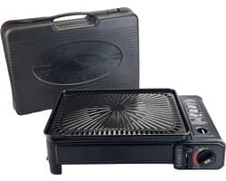 Borvat® Draagbare Gasgrill – Campinggrill voor Outdoor Koken – Compacte Tafel BBQ