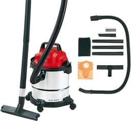 VIN® Bouwstofzuiger Zonder Zak - Alleszuiger Met Accessoires – Waterzuiger Met 12 Liter Reservoir - Stofzuiger - Met Waterfilter En Blaasfunctie – 1250W - Voor Binnen en Buitenreiniging — thumbnail 4