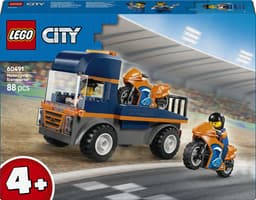 LEGO City - Transportwagen voor motoren Constructiespeelgoed — thumbnail 1